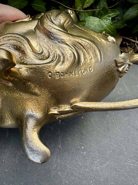 Vasi per piante firmati Claude Bonnefond ( ) Art Nouveau – Metal (photo 2 of 9)