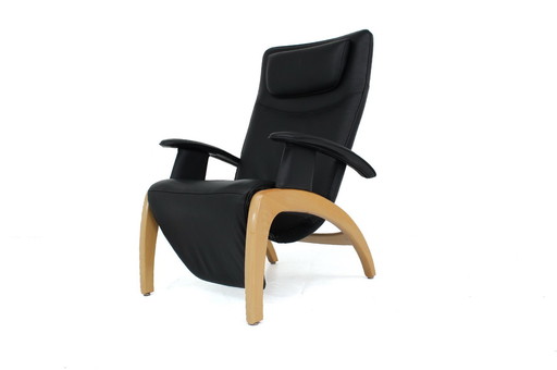 As New ! Oluf Lund for Skalma Denmark, Lounge Chair, Recliner / Relax Fauteuil, Leather, Original Price 3829 Euro