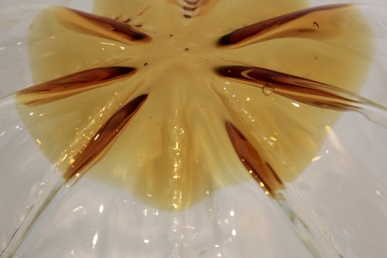 Lámpara de pie de cristal A.V. Mazzega, Lámparas de pie, polished steel (foto 5 de 10)