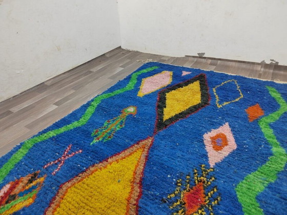 Image 1 of Moroccan handcrafted rug 250cm x 150cm
