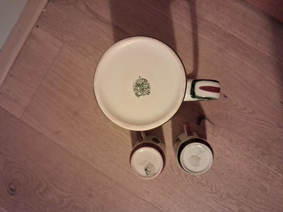 Image 1 of Vintage Boch Rambouillet (1968) jug and cup and saucer