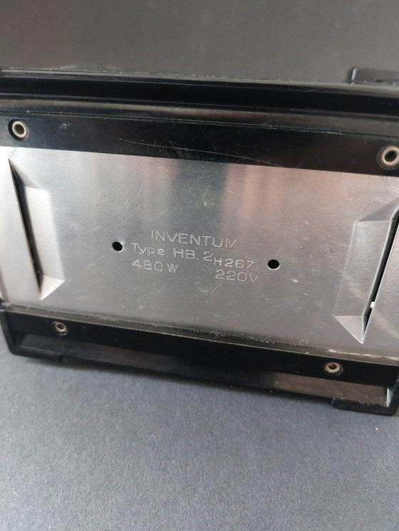 Image 1 of Two Inventum vintage chrome toasters