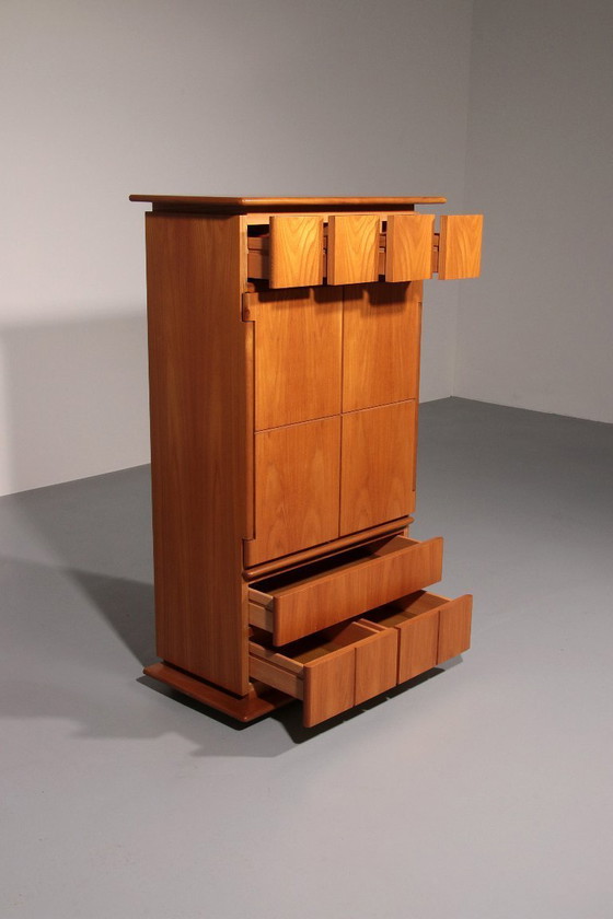Image 1 of Iconic Italian Design Cabinet “Il Cerniera” by Silvana Arcelli Montanari for Tonelli (1970s)