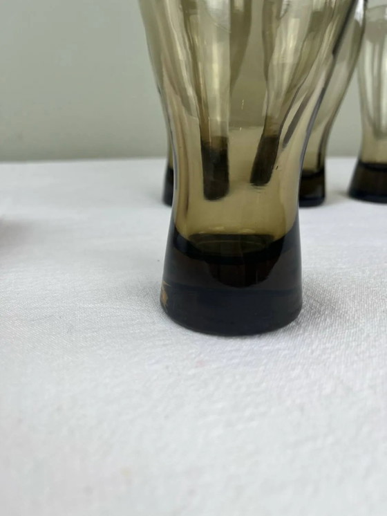 Tazza vintage in vetro fumé – Bicchieri e caraffe, Crystal, Glass (photo 6 of 7)