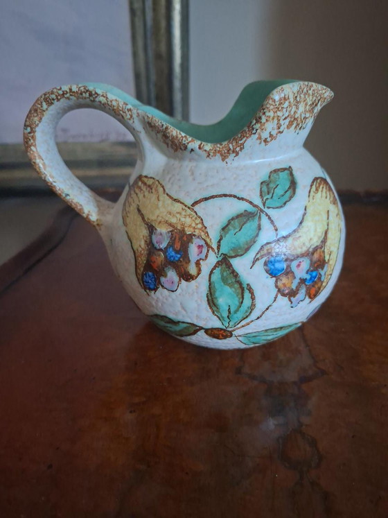 Jug from Pottery J. Goedewaagen & Zoon, Gouda. – Goedewaagen Gouda, Vases, Ceramic (photo 3 of 5)