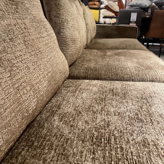 Image 1 of Canapé d'angle Andelo - Pronto Wonen - Fusion de tissus - Brandy