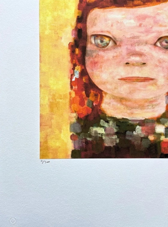 Image 1 of D'après Nara Yoshitomo, Jours de brume légère, années 1990, lithographie en édition limitée