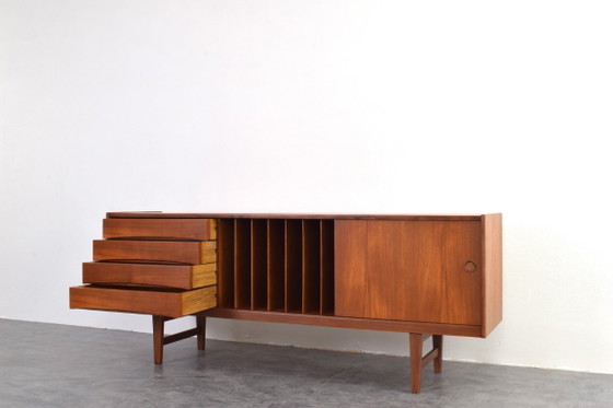 Image 1 of Mid-Century Teak Hi-Fi Sideboard Ulvö by Erik Wørts for Ikea, 1960s.