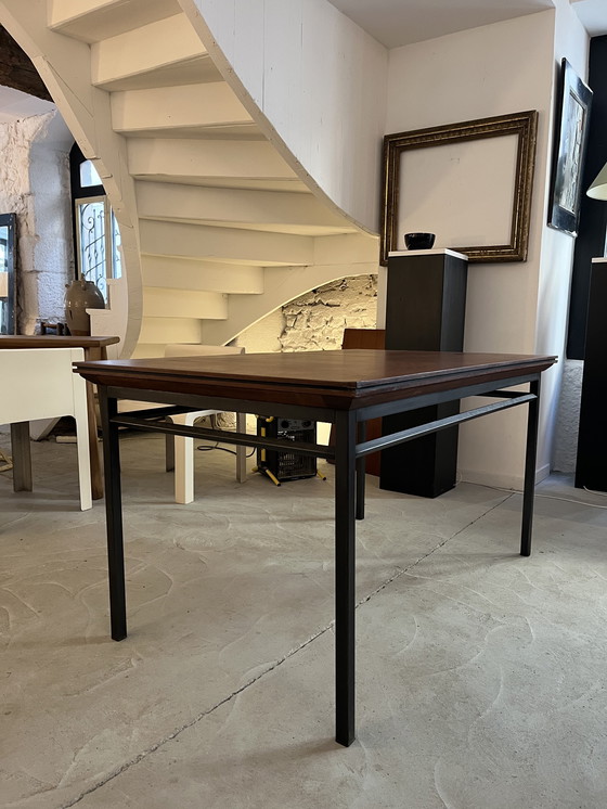 Image 1 of Mesa de caoba, años 50