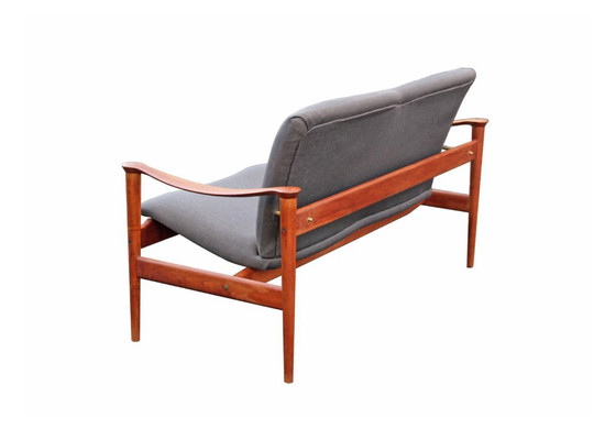 Image 1 of Divano Loveseat 711 di Fredrik Kayser per Vatne Lenestolfabrikk, 1960