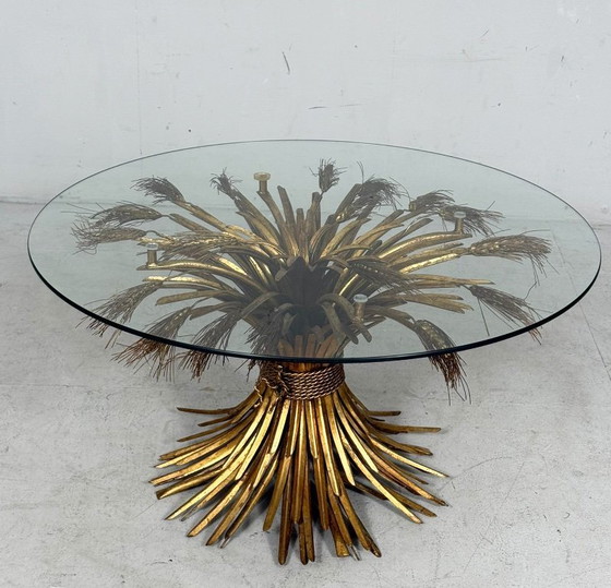 Image 1 of Coco Chanel tafel van Hans Kögl, Hollywood Regency, salontafel/bijzettafel, jaren 70