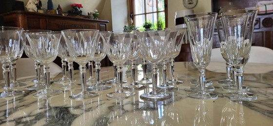 Set di bicchieri Art Déco da 24 pezzi – Bicchieri e caraffe, Crystal, Glass, Art Deco (photo 3 of 5)
