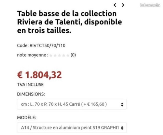 Image 1 of Talenti Riviera tuinset – zo goed als nieuw – complete, hoogwaardige set
