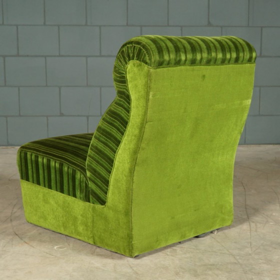Vintage modular seating group - green velvet - 1960s – Modular sofas, Textile (photo 13 of 19)