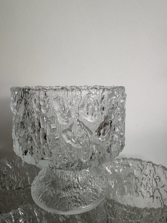Image 1 of verres à vin coupes glacées Iitala Aslak Tapio Wirkkala vintage