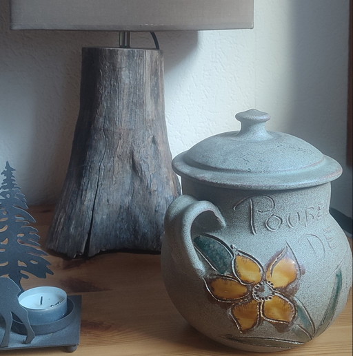 Vallauris Keramik-Tischbehälter