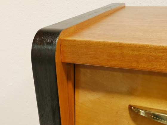 Image 1 of Vintage dressoir uit de jaren 60, 180 cm, midden-eeuwse stijl, laag dressoir, ladekast, Duitsland