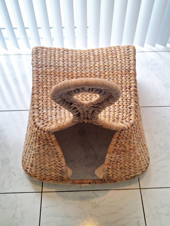 Image 1 of vintage schommelstoel Ikea