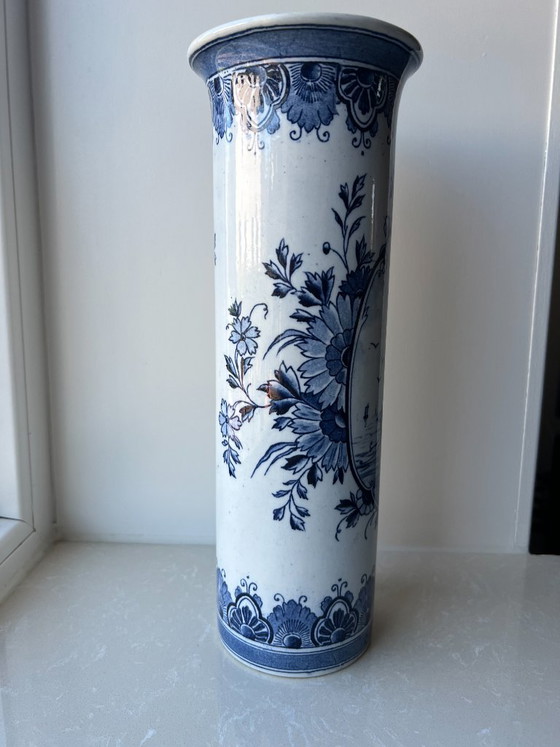 Delfts Blauwe Vase, Vasen, Keramik (Foto 3 von 6)