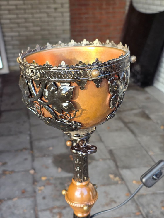 Image 1 of Lámpara victoriana Art Nouveau – Belle Époque 