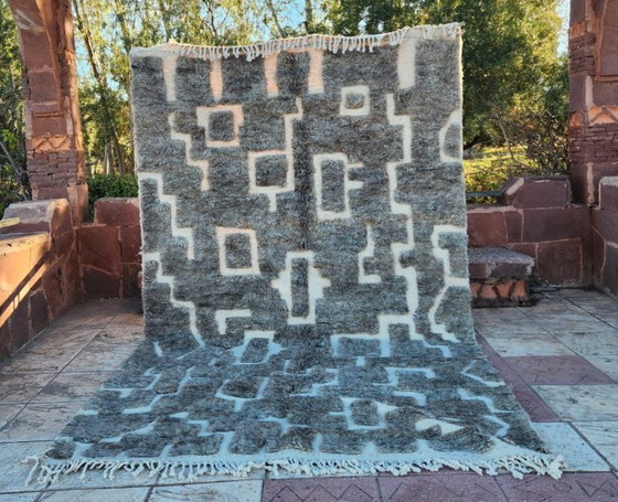 Image 1 of Tapis berbère Beni Ouarain 300x200 fait main