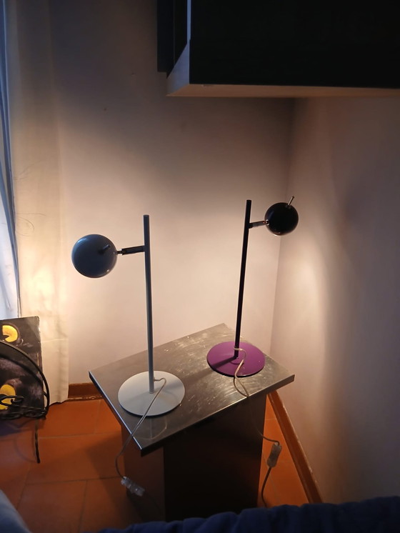 Image 1 of Pair of Space Age Design Lamps