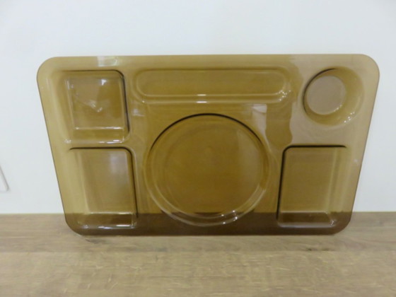 Set of 3 design trays by Luigi Massoni for Guzzini, Italy, 1970 – Decorative Objects, Polyester (photo 3 of 7)