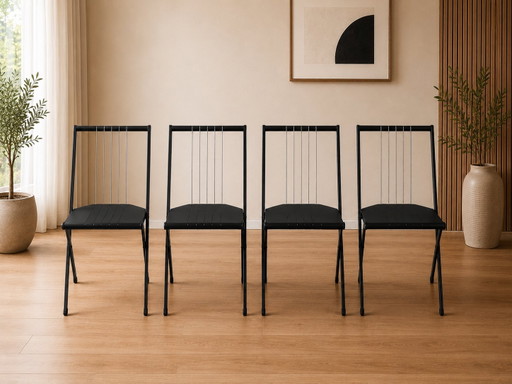 Sedie design Lucci & Orlandini ELAM Uno Margherita. 4 Italia 