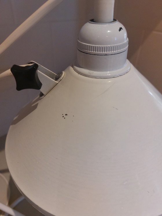 Image 1 of Lampada da scrivania/tavolo WOJA Uithoorn – metallo bianco – anni '70/'80