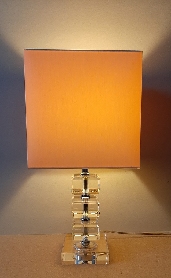 Image 1 of Elegant crystal table lamp