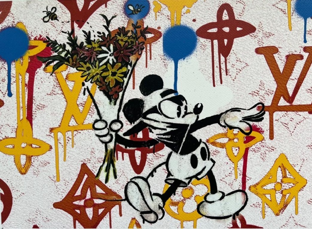 DEATH NYCミッキーマウス LOUISVUITTON Dismaland DEATH NYC - Mickey Mouse - LV Style | €299 | Whoppah