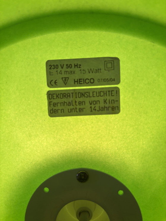 Image 1 of Groene kubuslamp HEICO 