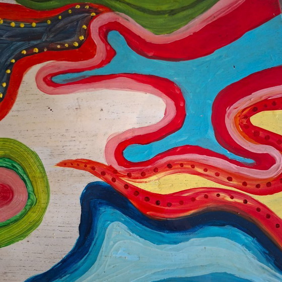 Rosewood Coffee Table Danish Design 60s. Art Work&Formica. (photo 12 of 21)