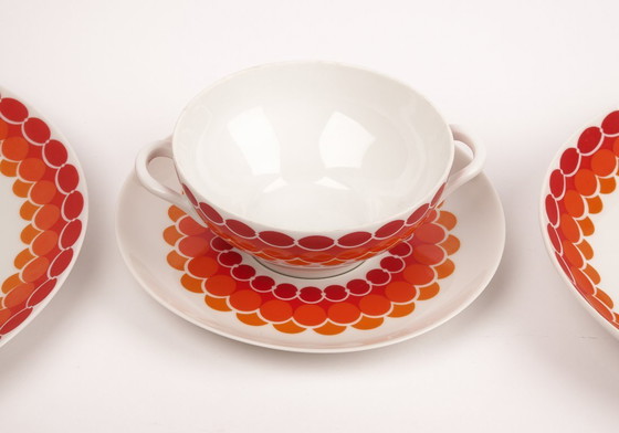 Image 1 of Vintage Melitta 4-delig servies, jaren 70