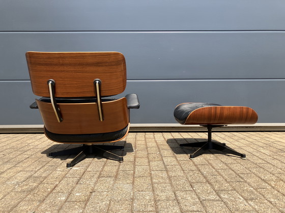 Image 1 of Late 50's Vintage Eames Lounge Chair Group Set Contura/Fehlbaum (Vitra) in License of Herman Miller