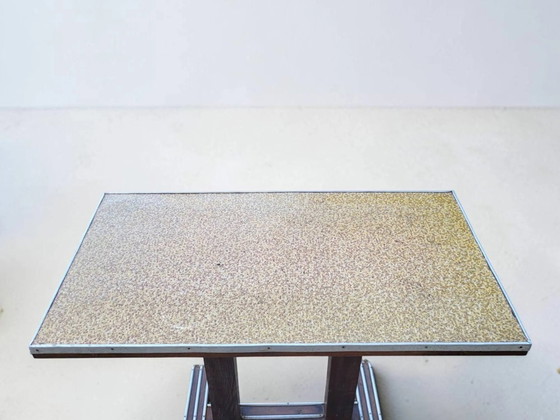 Tavolo da bistrò Art Déco – Tavoli da pranzo, Aluminium, Wood, Art Deco (photo 8 of 12)