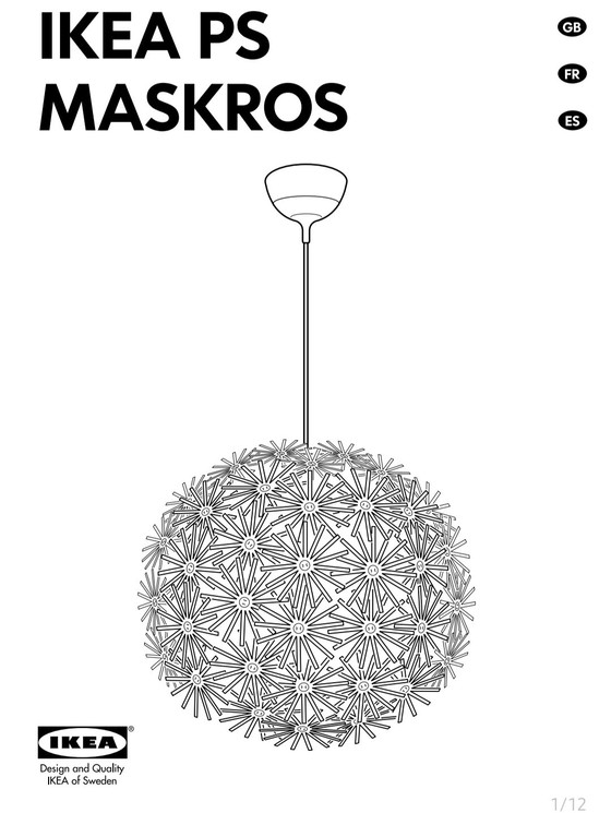 Image 1 of Maskros Pendant Lamp *Collectors Item*