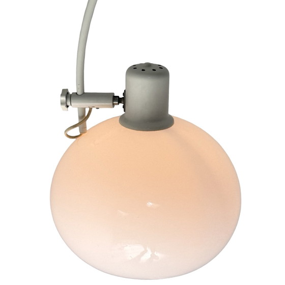 Dijkstra - Rare Model - Space Age Design / MCM Floor Lamp With Acrylic Shade - White – Dijkstra Lampen (photo 7 of 9)