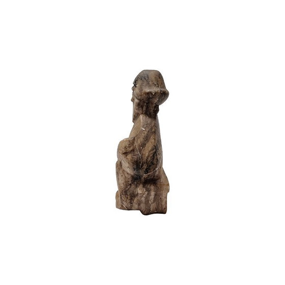 Image 1 of Russisch stenen beeldje man met balalaika