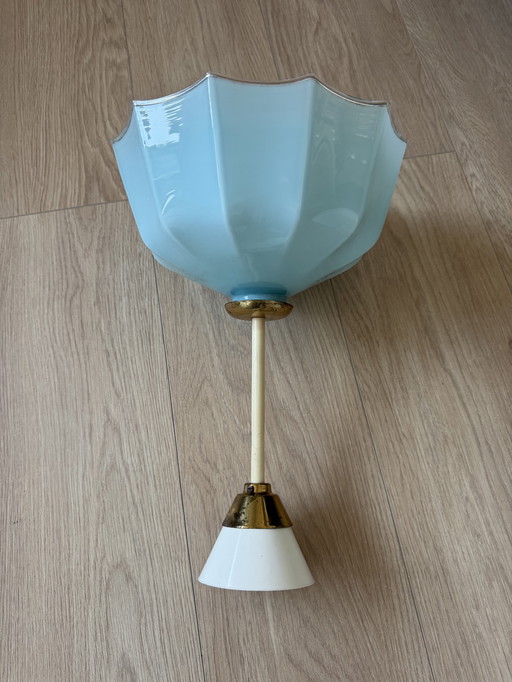 Dolce lampada a sospensione Art Déco