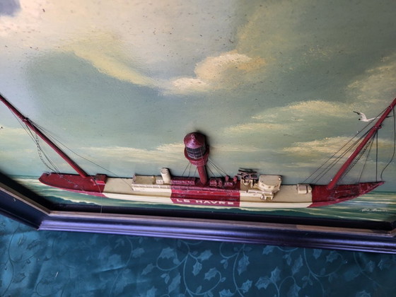 Image 1 of Schilderij 'Country Corner', bootdecoratie, Le Havre