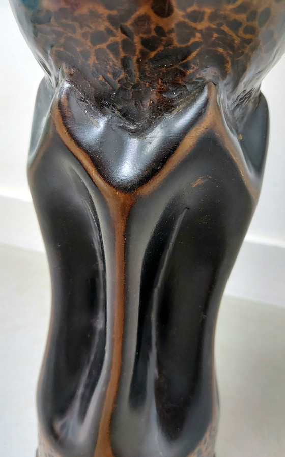 Image 1 of Metal Vase Made From Garnet