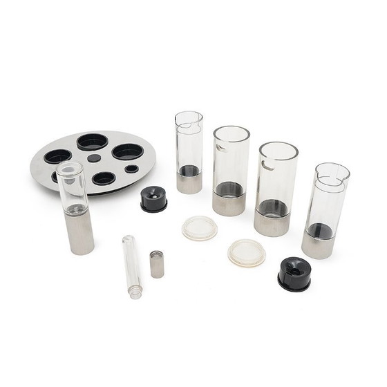 Image 1 of Juego de sal, pimienta, aceite, vinagre, queso y azúcar de Studio OPI para Cini y Nils, década de 1970