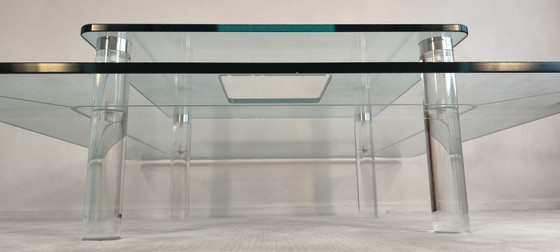 ✨💎 Marais International MTB110 — Eccezionale Tavolino da caffè in Altuglas e Vetro | Design Parigino 💎✨ (photo 14 of 20)