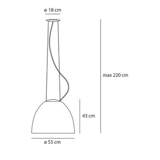 Artemide Nur – Pendelleuchten, Glass (photo 3 of 5)