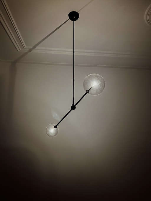 Schwung Balance Suspension 200 × 150 cm – Black Gunmetal