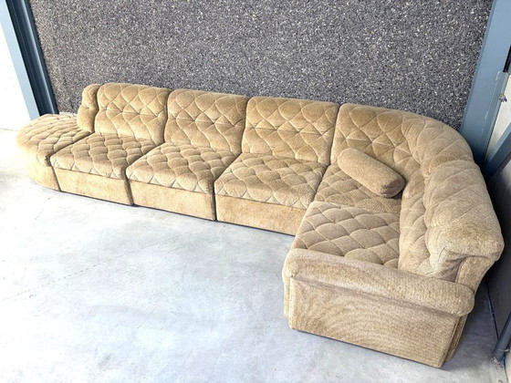 Vintage modulaire bank van Laauser, jaren 70 – Modulaire banken, Textile (photo 10 of 11)