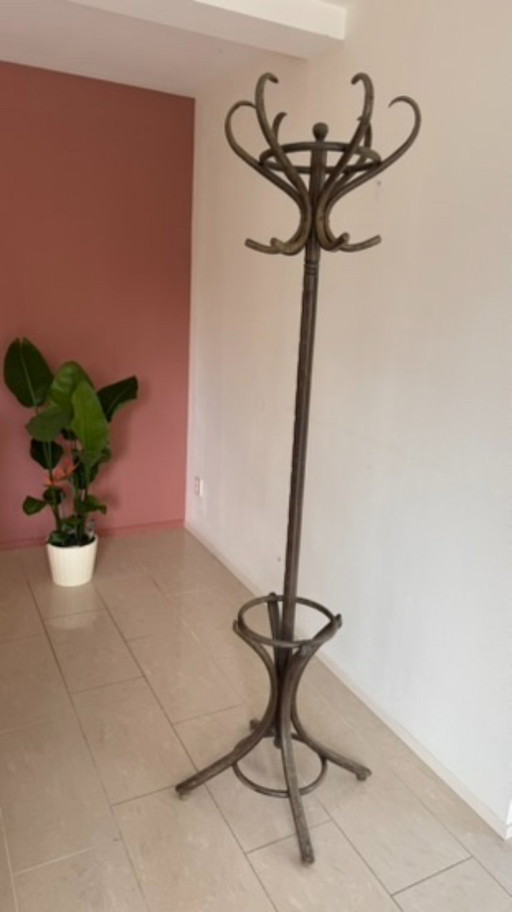 Vintage Thonet standing coat rack