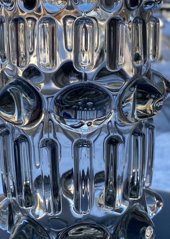 Image 1 of Vaso vintage František Pečený per Sklo Union, MCM ceco, 1970