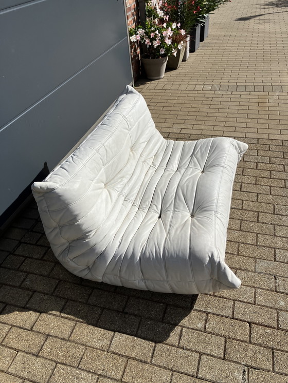 Image 1 of Ligne Roset Togo 2-Sitzer aus 100 % echtem Leder